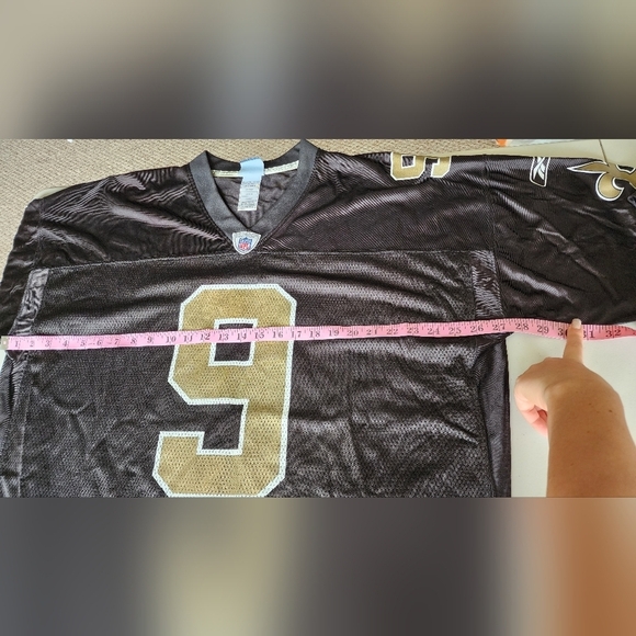 Reebok Onfield Drew Brees New Orleans Saints Jersey Mens Size 2XL. - Picture 7 of 7